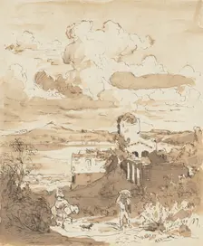 Monastery Ruins, 1872-1885. Creator: Jan Novopacky