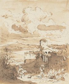 Monastery Ruins, 1872-1885. Creator: Jan Novopacky