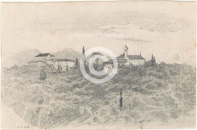 Monastery [recto], 1870-1872. Creator: John Singer Sargent.