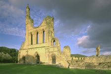 Monastic church, Byland Abbey, North Yorkshire, 1998. Artist: J Richards