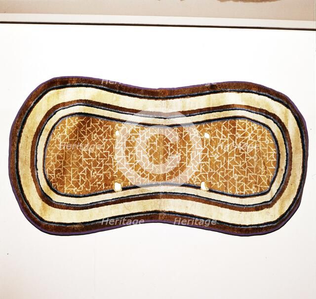 Mongol Saddle Rug, 15th-16th century. Artist: Unknown.