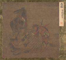 Mongol with Horse and Camel. Creator: Unknown