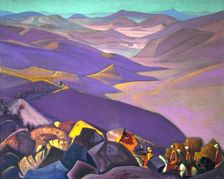 Mongolia, Genghis Khan 1938. Creator: Roerich, Nicholas (1874-1947)