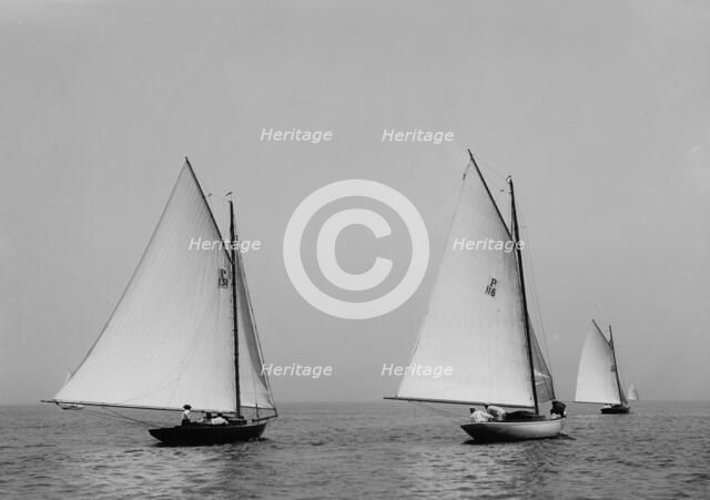 Mongoose, Midge, and Dipper, 1898 July 4. Creator: John S Johnston.
