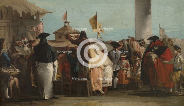 Mondo Novo, ca 1764-1765. Artist: Tiepolo, Giandomenico (1727-1804)