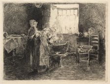 Monday Morning, Holland, 1800s. Creator: Robert Frederick Blum (American, 1857-1903)