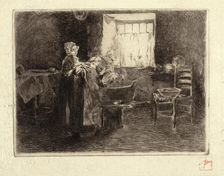 Monday Morning, Holland, 1880-1890. Creator: Robert Frederick Blum