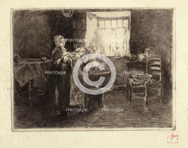 Monday Morning, Holland, 1880-1890. Creator: Robert Frederick Blum.