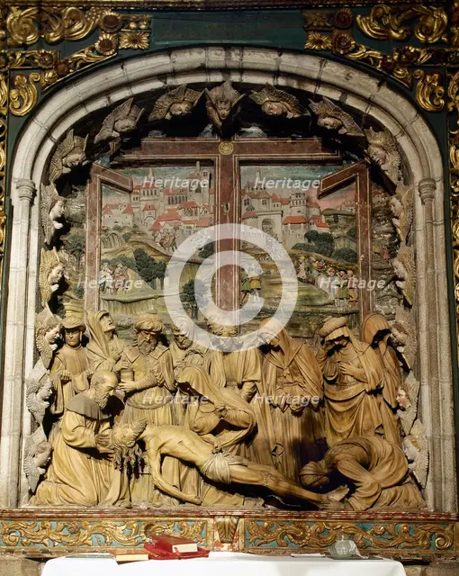Mondragon Chapel or Chapel of Piety, Cathedral of Santiago, Santiago de Compostela, Spain, 2008.  Creator: LTL.
