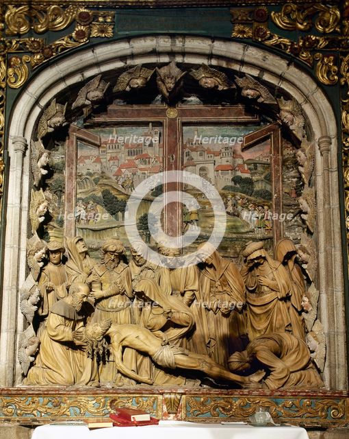 Mondragon Chapel or Chapel of Piety, Cathedral of Santiago, Santiago de Compostela, Spain, 2008.  Creator: LTL.