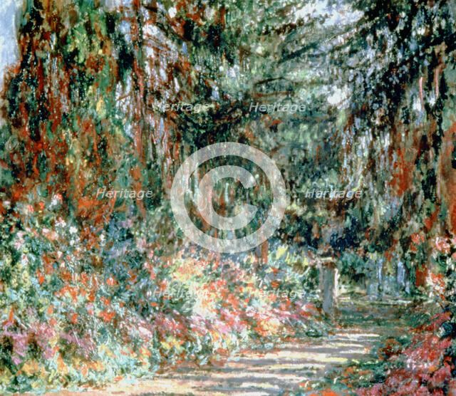 'Monet's Garden' c1880. Artist: Claude Monet