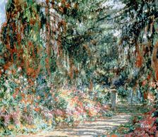 Monet's Garden c1880. Artist: Claude Monet
