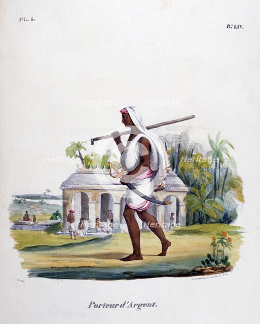 'Money Carrier', 1828. Artist: Marlet et Cie