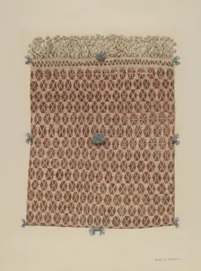 Money Bag, 1935/1942. Creator: Flora G. Guerra