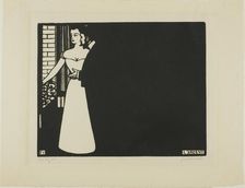 Money, plate five from Intimacies, 1898. Creator: Félix Vallotton