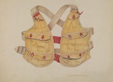 Money Vest, c. 1939. Creator: Rose Campbell-Gerke