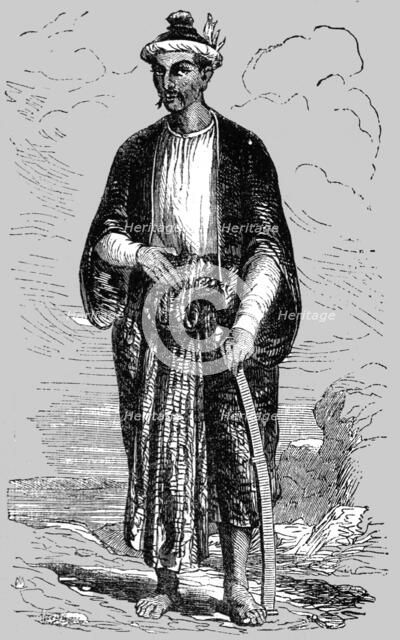 'Mong-Way-Toun, Chief of the Guerillas of the Irrawaddy; The Burman Empire', 1854. Creator: Unknown.