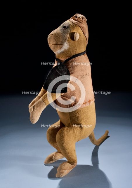 Monkey mascot, Douglas World Cruiser souvenir, 1924. Creator: Unknown.