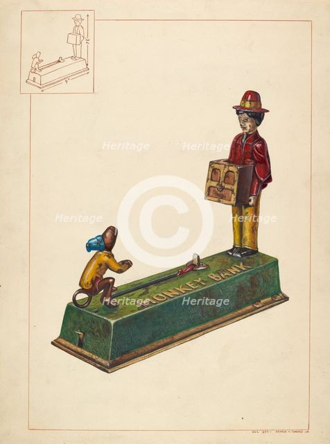 Monkey Bank, 1935/1942. Creator: Ernest A Towers Jr.