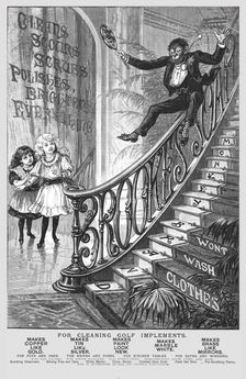 'Monkey Brand, for Cleaning Golf Implements. 1891. Creator: Unknown