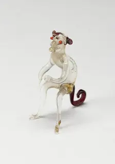 Monkey, France, 18th century. Creator: Verres de Nevers
