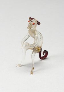 Monkey, France, 18th century. Creator: Verres de Nevers