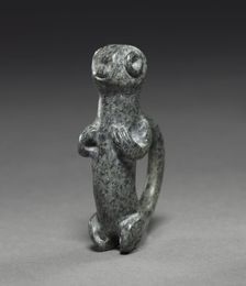 Monkey Pendant, c. 400-900. Creator: Unknown