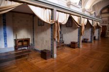 Monks cells in the monastery of Mafra National Place (Palacio de Mafra), Mafra, Portugal, 2009. Creator: Samuel Magal
