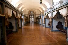 Monks cells in the monastery of Mafra National Place (Palacio de Mafra), Mafra, Portugal, 2009. Creator: Samuel Magal