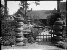 Monks Barn, Maugersbury, Cotswold, Gloucestershire, 1928. Creator: Katherine Jean Macfee