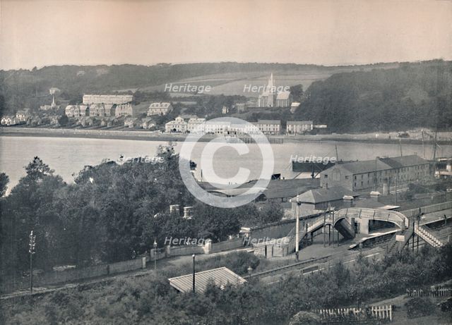 'Monkstown - From Monkstown Pier Station', 1895. Artist: Unknown.
