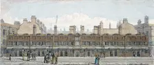 Monkwell Street, London, 1818. Artist: Robert Blemmell Schnebbelie