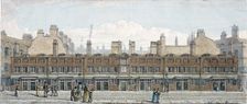 Monkwell Street, London, 1818. Artist: Robert Blemmell Schnebbelie