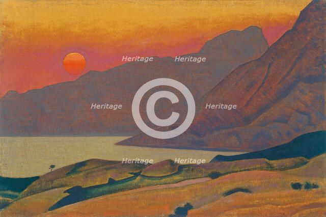 Monhegan. Maine, 1922. Creator: Roerich, Nicholas (1874-1947).