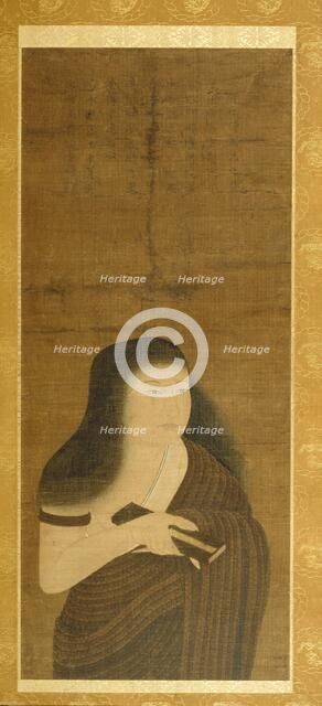 Monju Dressed in a Robe of Braided Grass (Nawa Monju), dated 1415. Creator: Unknown.