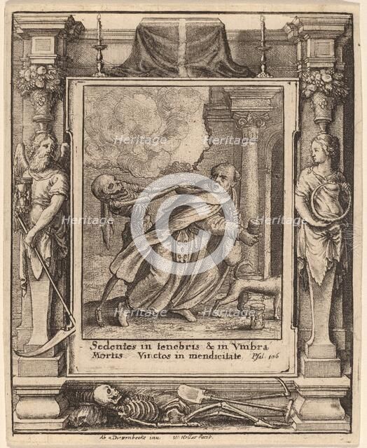 Monk, 1651. Creator: Wenceslaus Hollar.