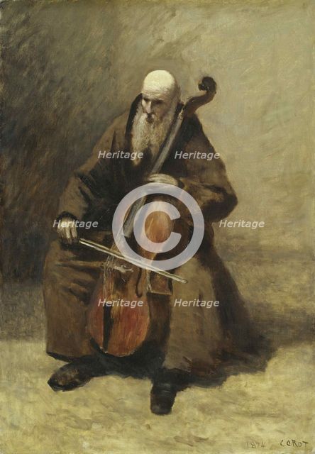 Monk with a Cello, 1874.