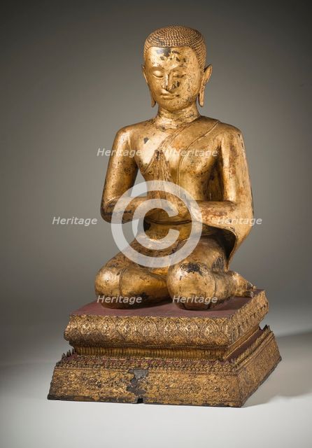 Monk Devotee (image 1 of 2), 19th century. Creator: Unknown.