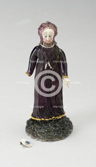 Monk, France, 1700/50. Creator: Verres de Nevers.