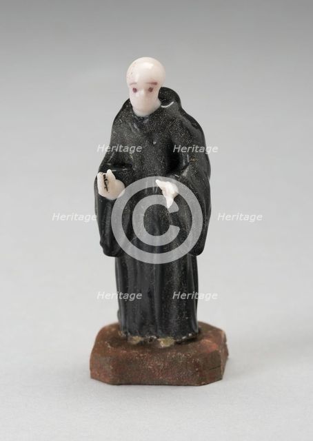 Monk, France, Late 18th to 19th century. Creator: Verres de Nevers.