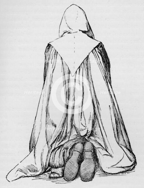 'Monk of the Order of St. Benedict', c1897. Artist: William Patten.