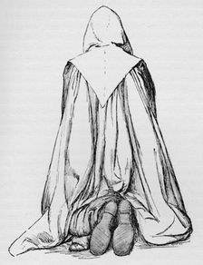 Monk of the Order of St. Benedict c1897. Artist: William Patten