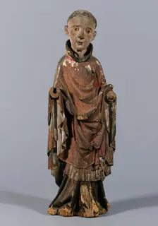 Monk saint, 1430. Creator: Unknown