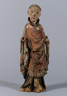 Monk saint, 1430. Creator: Unknown