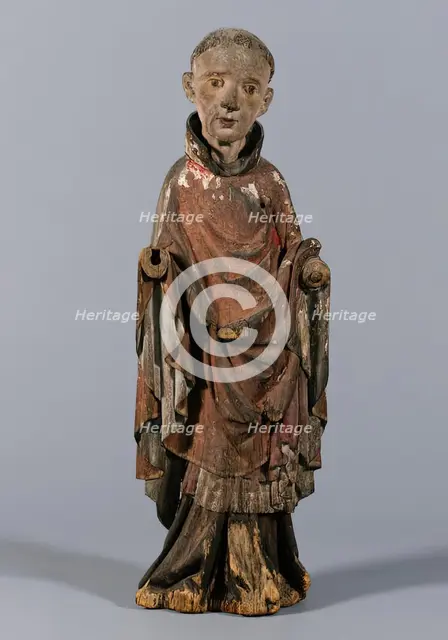Monk saint, 1430. Creator: Unknown.