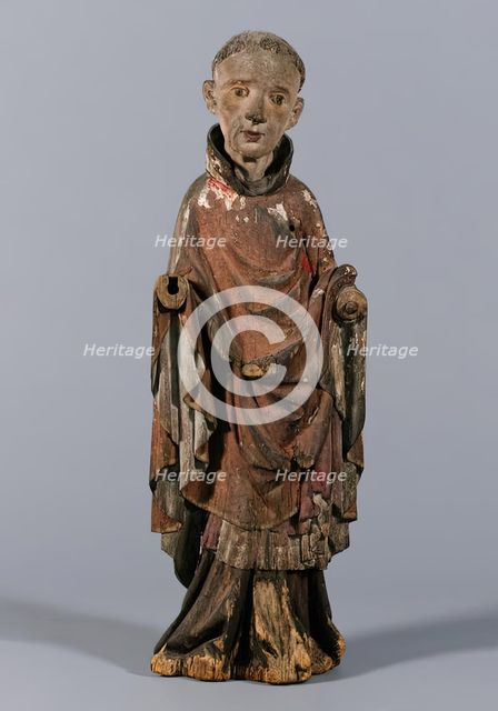 Monk saint, 1430. Creator: Unknown.