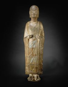 Monk, Sui Dynasty (589-618 A.D.). Creator: Unknown