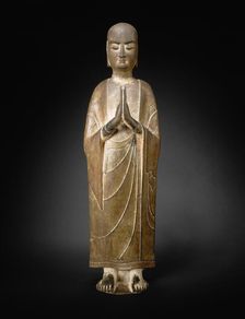 Monk, Sui Dynasty (589-618 A.D.). Creator: Unknown