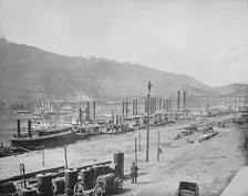 Monongahela Wharf, Pittsburgh, Pennsylvania c1897. Creator: Unknown
