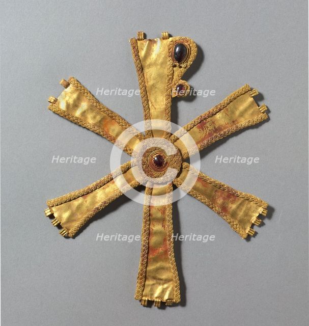 Monogram of Christ (Chrismon), 500s. Creator: Unknown.